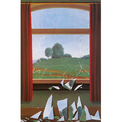 The Door to Freedom by Rene Magritte